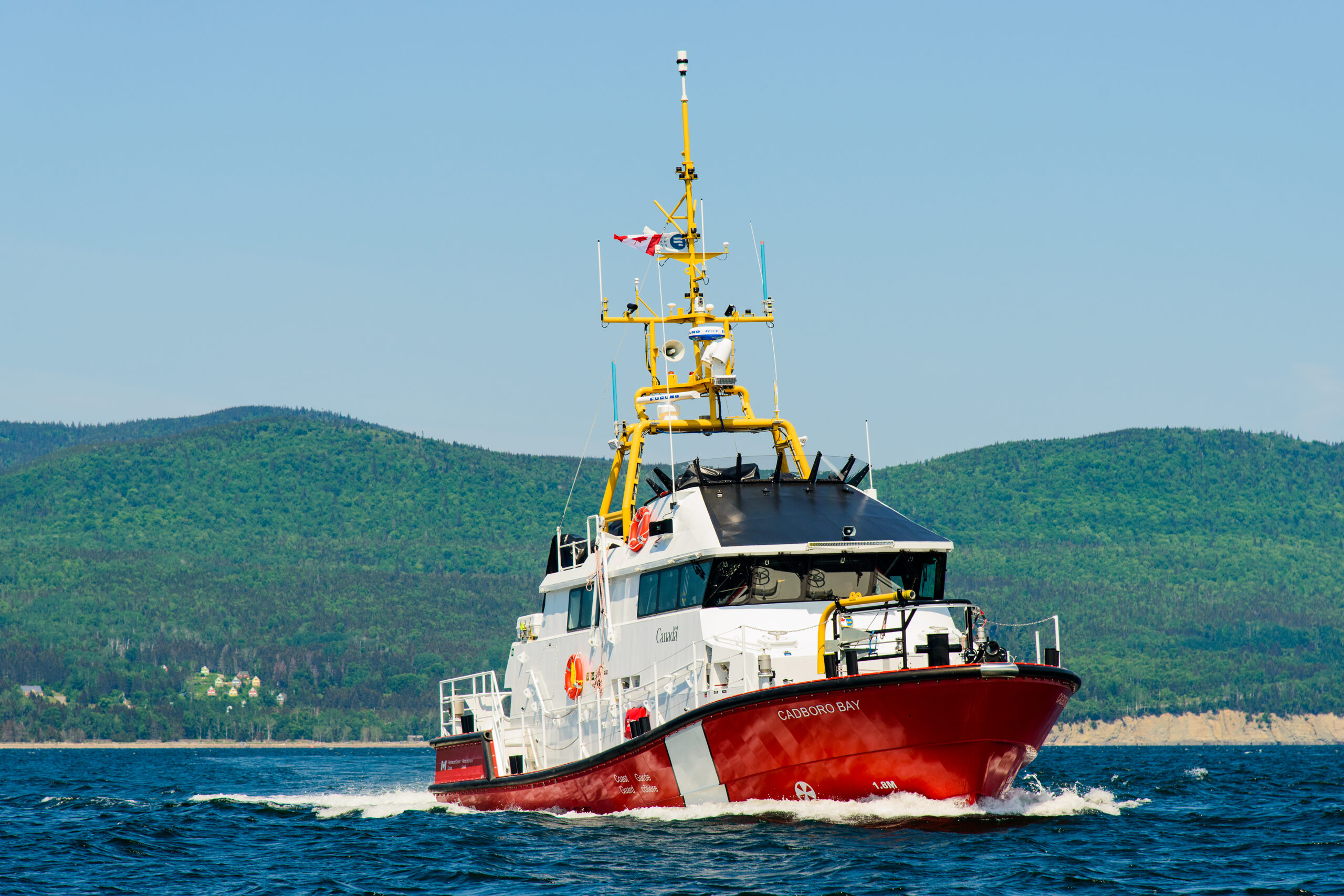 NGCC CADBORO BAY Sauvetage Chantier Naval Forillon